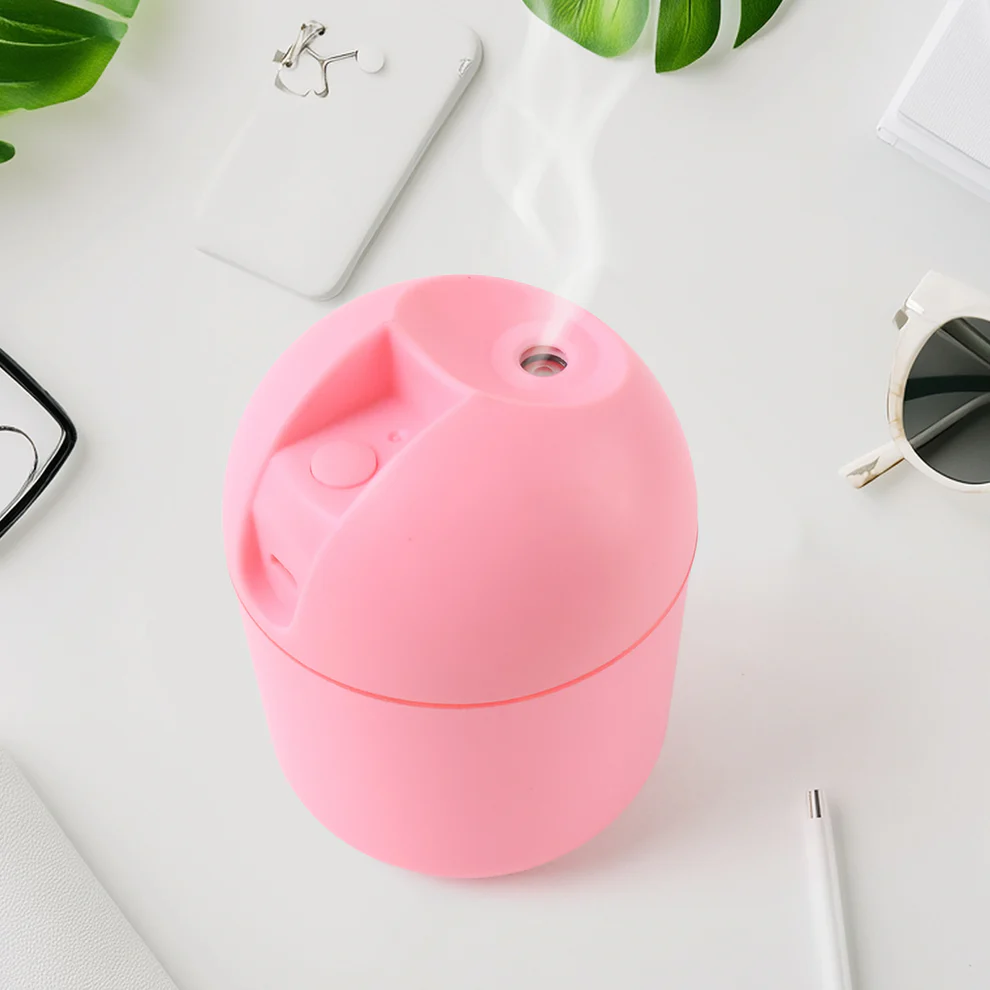 USB Mini Air Humidifier – Portable 250ml Quiet Cool Mist with LED