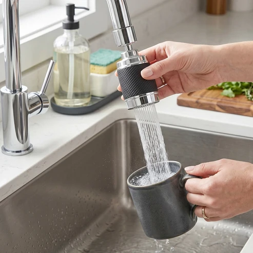 Kitchen Faucet Sprayer – 360° Rotatable & Water-Saving Nozzle