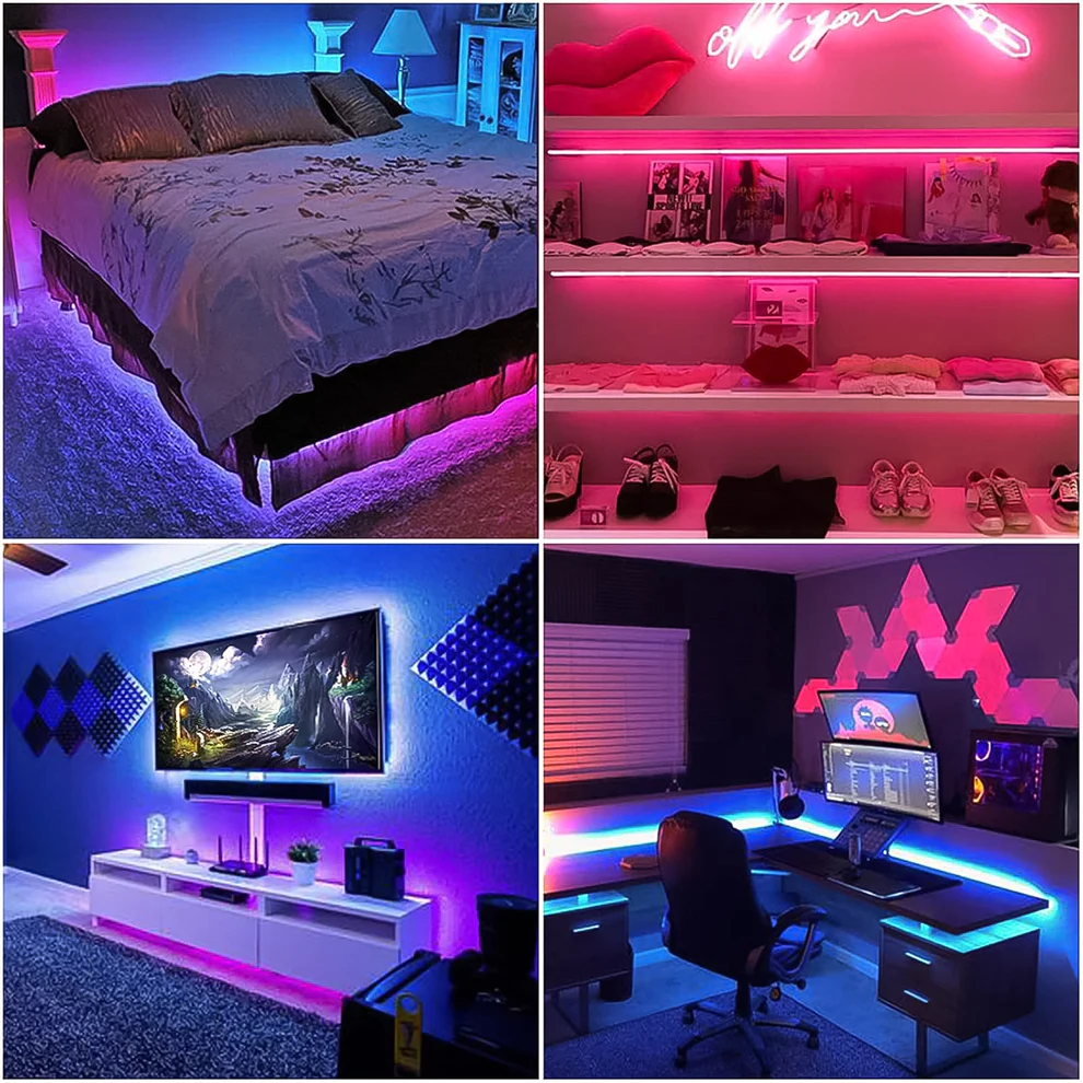 RGB LED Strip Lights – 3M Multi-Colour USB with Remote | Indo Glow
